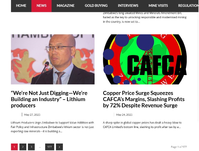 威廉體育比基塔礦業總經理宮學東受邀參加 2025年津巴布韋礦業商會年度礦業會議